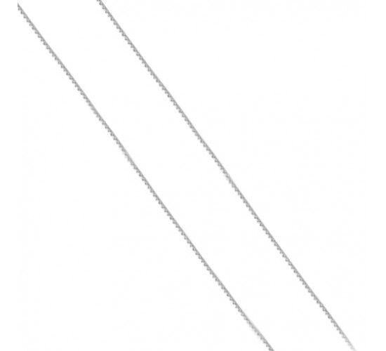 Corrente de prata veneziana 45cm 360743