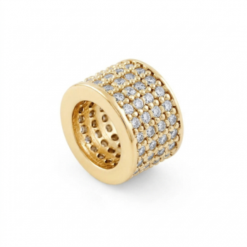 Separador reto zirconia cristal. 161112
